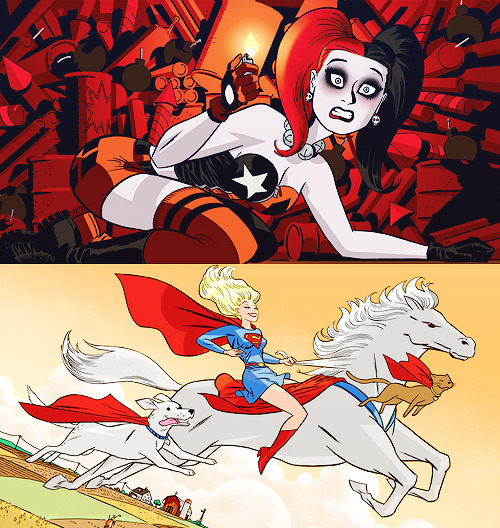 pickourselvesup:DC Comics December 2014 variant covers, by Darwyn Cooke (November 16, 1962 – May 14,