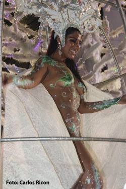 Naked And Body Painted At A Brazilian Carnival, By Carlos Ricon.