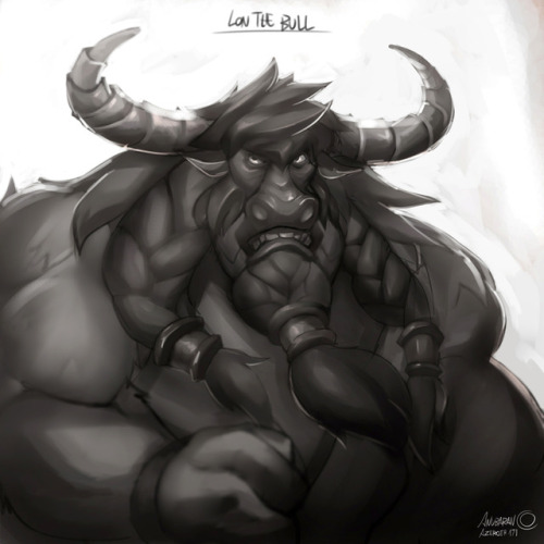 azerothin365days: Yaungol - Townlong Steppes “A descendant race of tauren people, equally fierce and strong…” _from Anubaranco’s travel journal   Follow me and check out my daily sketches!TWITTER     INSTAGRAM   