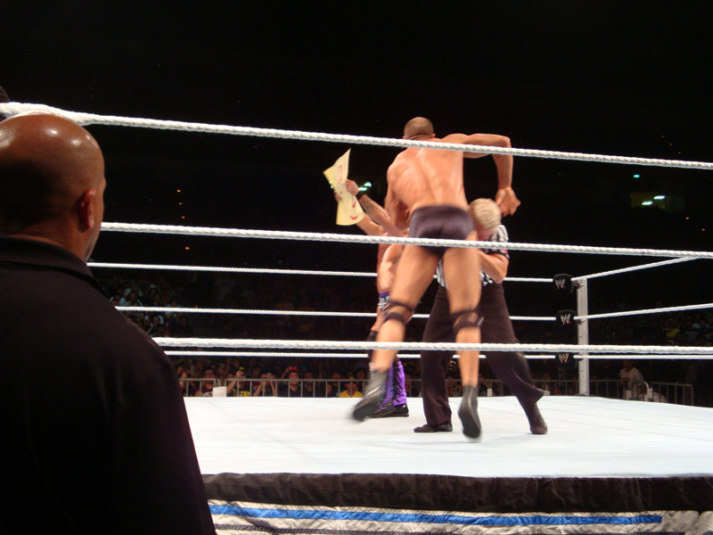 cyancrown:  Chris jericho &amp; Antonio Cesaro in Taipei