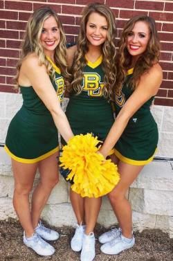 cheerleaderuniversity:   See more Baylor cheerleaders HERE