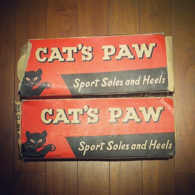 originaldrsole:  NOS Cat’s Paw Crepe Sole #catspaw #vintage #crepesole