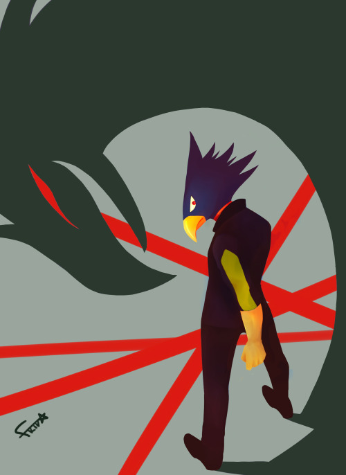 raynasmind:  Tokoyami is the coolest bird in hero academy ;D