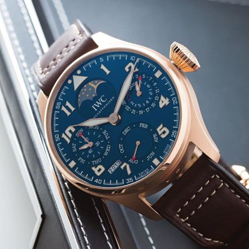 simplyclassywatches:  Extremely beautiful IWC Big Pilot Perpetual Calendar Edition “Le Petit Prince” | #IWC #Nextmedia #BigPilot #SwissWatches | Crazy Discounts on Luxury Watches: http://bit.do/DiscountWatch 