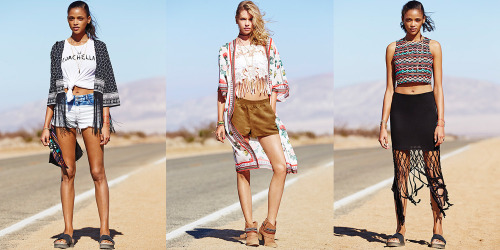 H&M Loves Coachella (p. 40, March 2015)