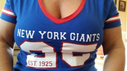 sexymonisweet:  Maybe now you’ll be a Giants fan!  Yep definitely!!! ;) thanks for converting me sexymonisweet MWAH!!! XOXOX!!!
