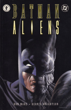 Batman/Aliens #1 (Dc Comics, 1997). Cover Art By Bernie Wrightson. From Anarchy