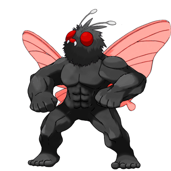 Fun With Colours - BLM — I was very inspired by the mothman sprite that ...