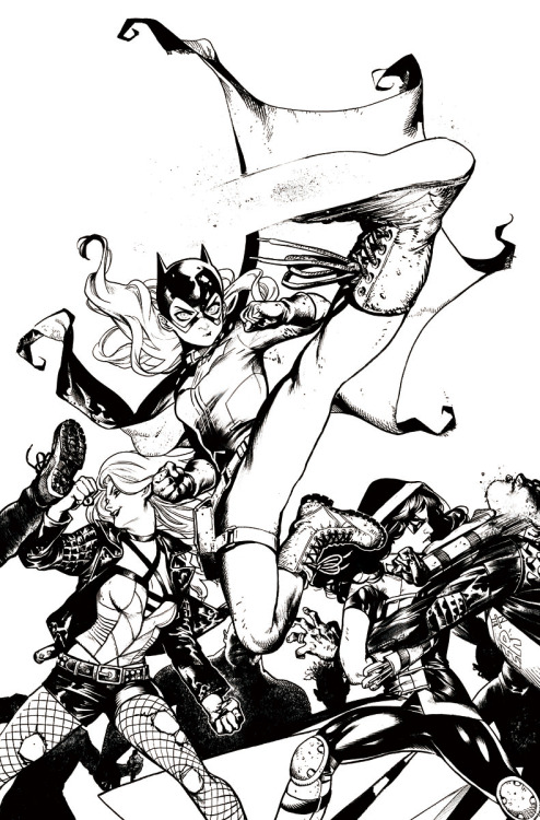 バットガール&amp;バーズオブプレイ #3のバリアントカバーを描きましたI drew For BATGIRL AND THE BIRDS OF PREY #3 : Variant cover
