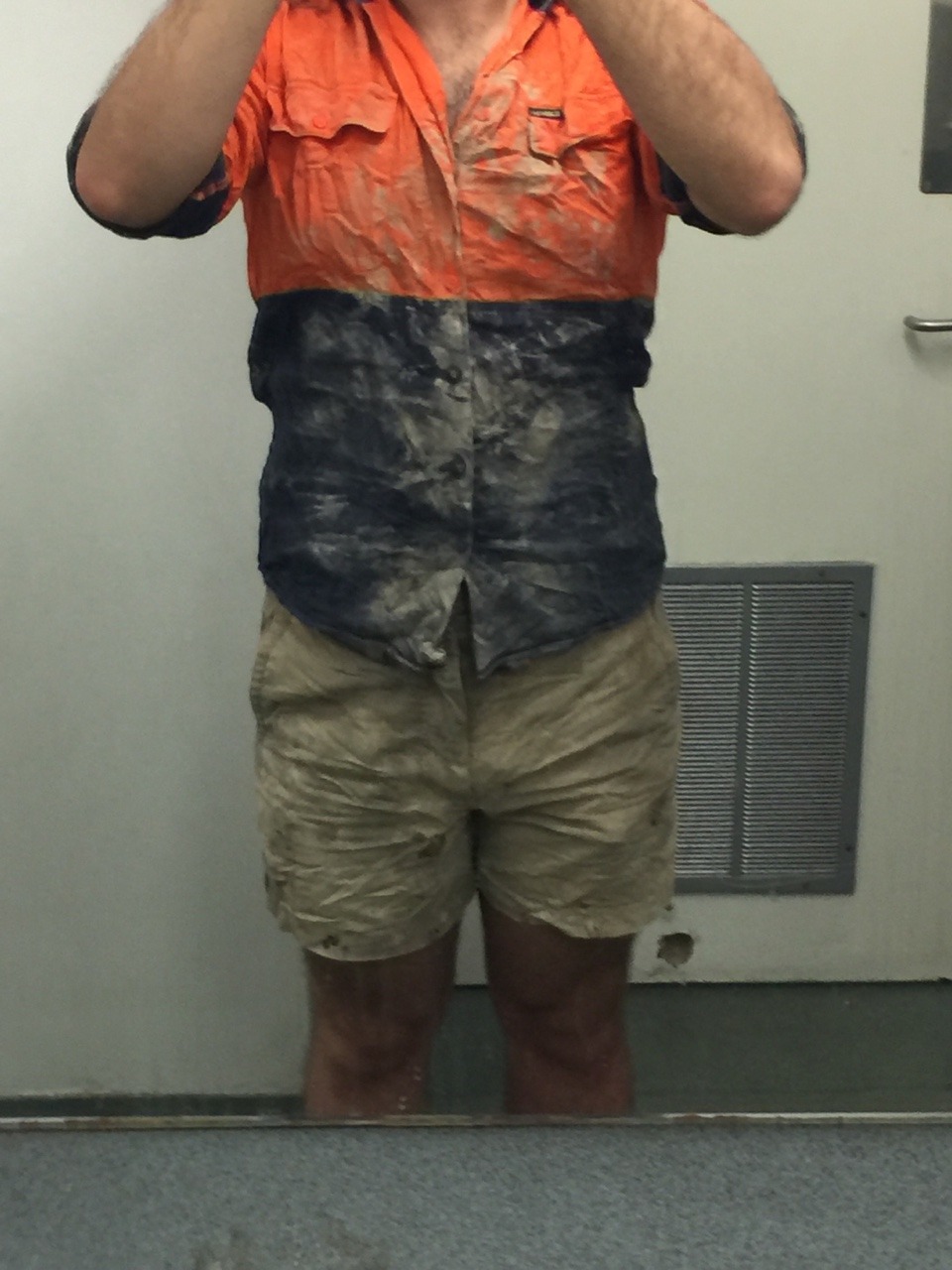 sexyjoel1:Sexy Joel part another Bunnings episode  Nice circumcised Aussie