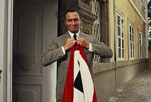 cinemagal:Christopher Plummer as Captain von Trapp THE SOUND OF MUSIC (1965)