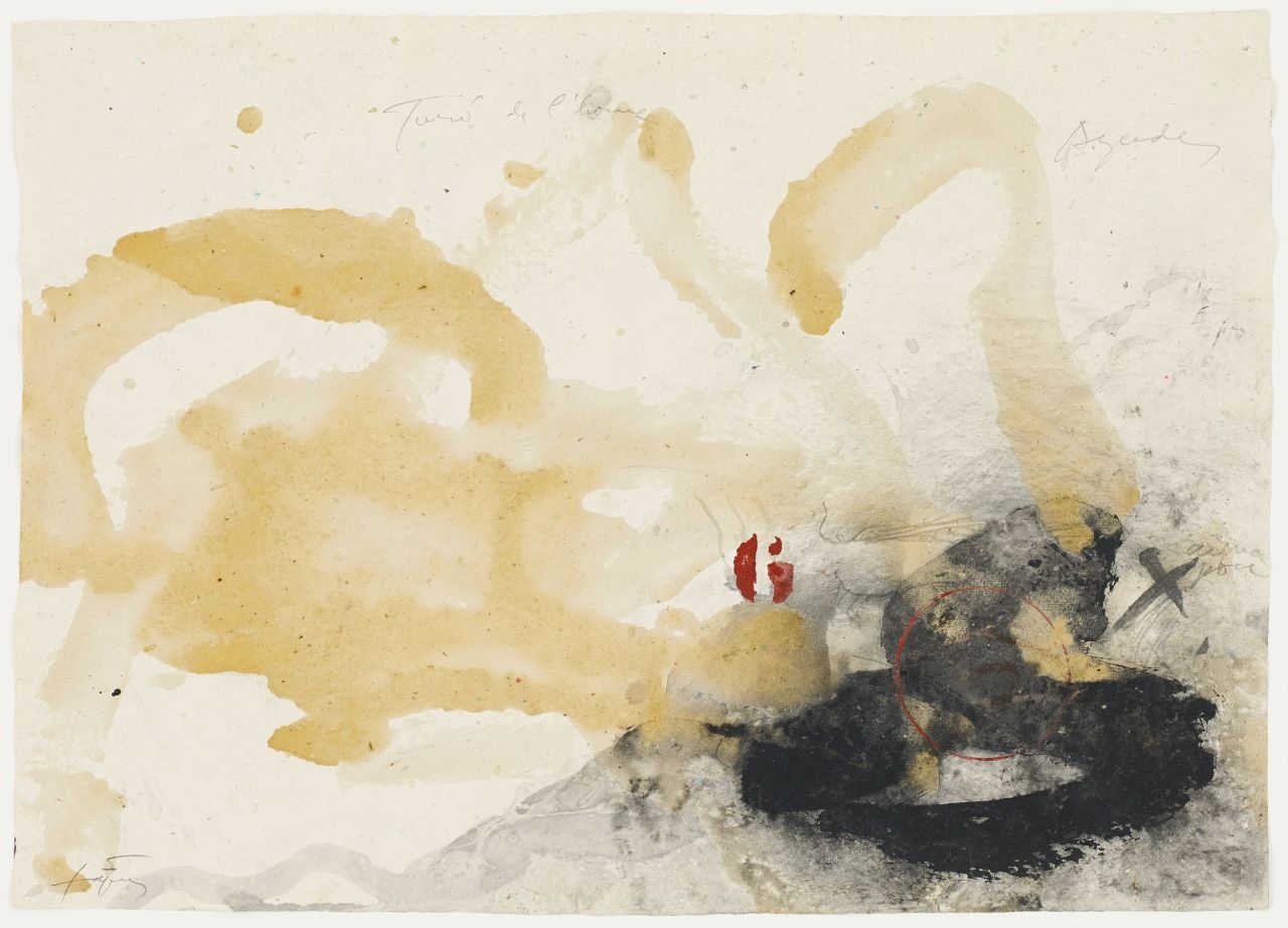 thunderstruck9:  Antoni Tàpies (Catalan/Spanish, 1923-2012), Montseny (Cims) [Montseny