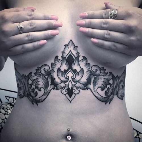 underboobitalia:  See more #Underboobs at http://www.fappylab.com - Finaly done!👹 #tattoo #underboobs #tattooflash #tattooapprentice #inkedinswitzerland #blackwork #blxckink #inked #inkedgirls #inkedmen #giahi #linework #tattooedgirls #tattoolovers