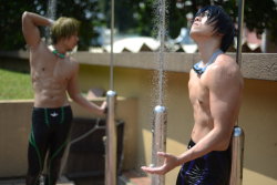 random-animezing:  Hot Free! cosplays by http://lilaeroplane.deviantart.com/