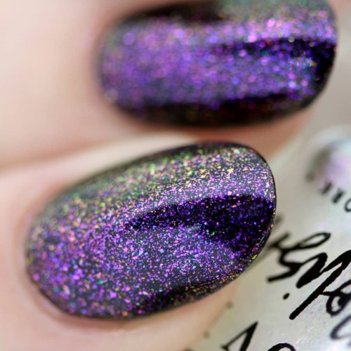 @livelovepolish Pegasus from their The Mythicals shimmer flakie topper collection, available right n