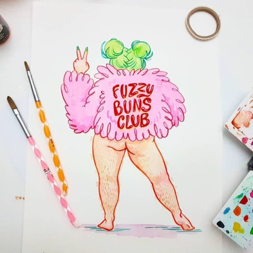 FUZZY BUNS CLUB Who’s ever felt invalidated because their body has dared to sprout a valiant t