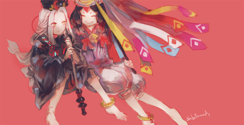 【陰陽師】白童子＆黒童子