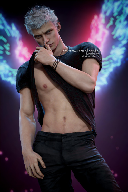 omezamenokoucha:  Nero from Devil May Cry 5 © CapcomFanart only. No copyright infringement intended.Do not steal, edit, or make any profit with this render, please.CREDITSModel belongs to Capcom. Ported by HeliosAIPosed in XNA Posing Studio XPS (developed