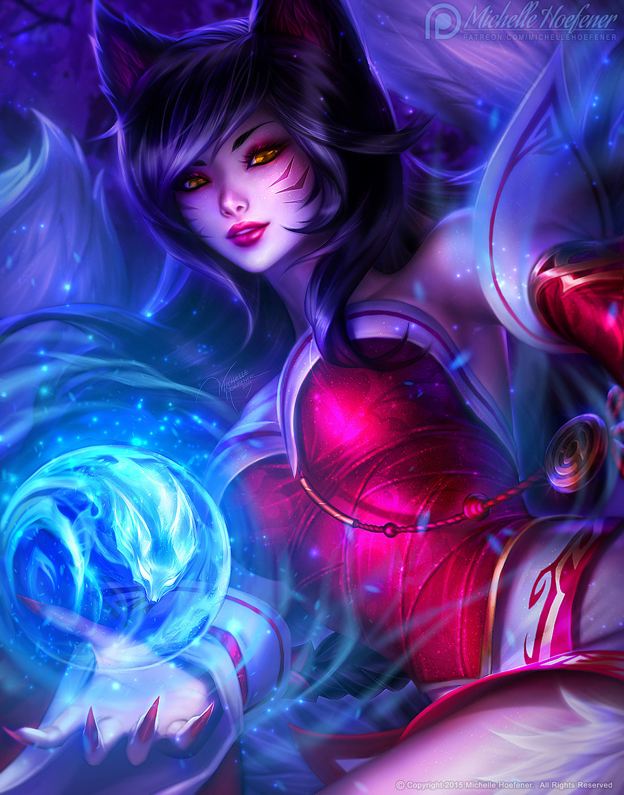 breathtakenfantasies:Ahri-Secret by Michelle Hoefener