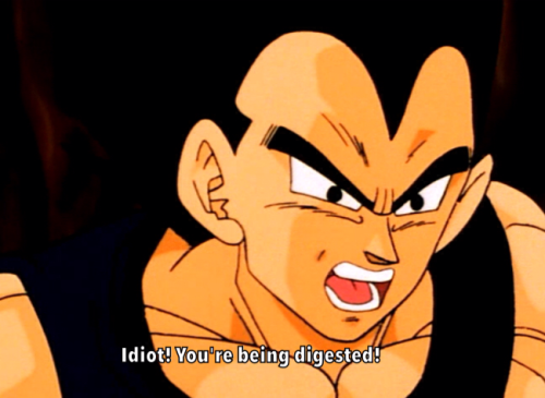 pizzashere:  I always found it funny that English dub Vegeta was at least 80% snarkier and more sarcastic than his Japanese counterpart.  He is so much more fun in the dub and it baffles me. Isn’t it usually the other way around?  Sub Vegeta is strangely