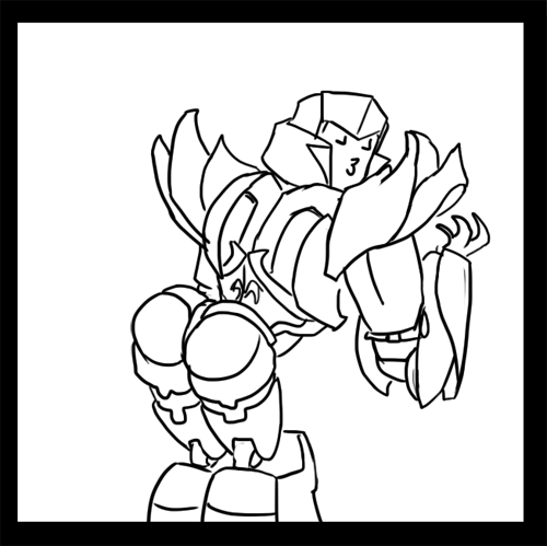 downbox:  Megs two biggest fans. :B 