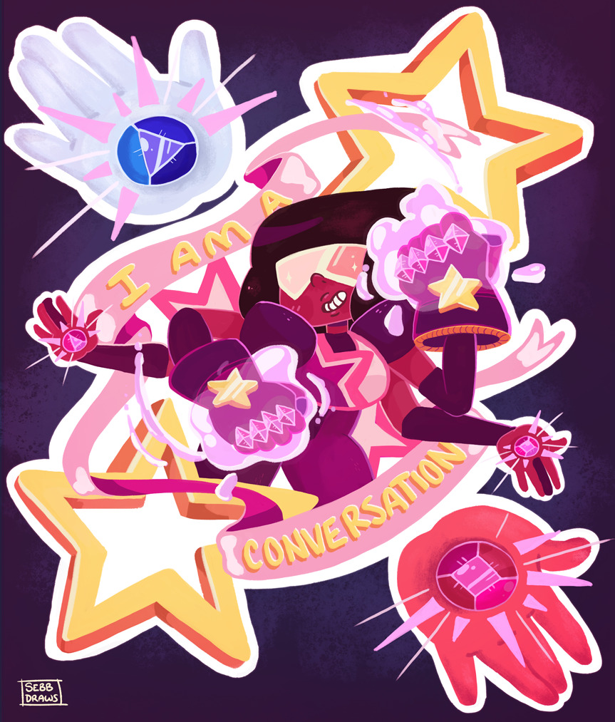 sebbdraws:  Hi! I recently teamed up with Inksterinc and got to draw the square bae
