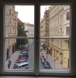 teentoast:  views from our apartment in Prague! 