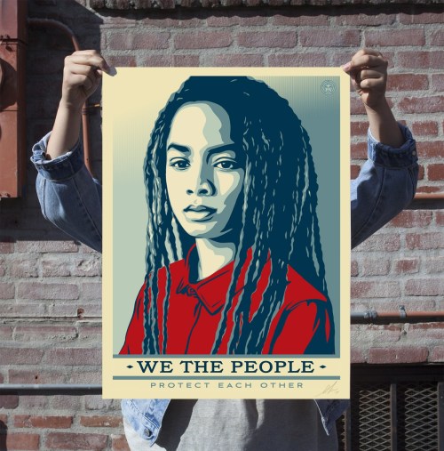 We The People is a new Kickstarter project from the Amplifier Foundation featuring the artwork of Sh