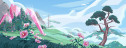 bismuth:  some new backgrounds from background painter michelle kwon’s (@kwonshell on tumblr) site