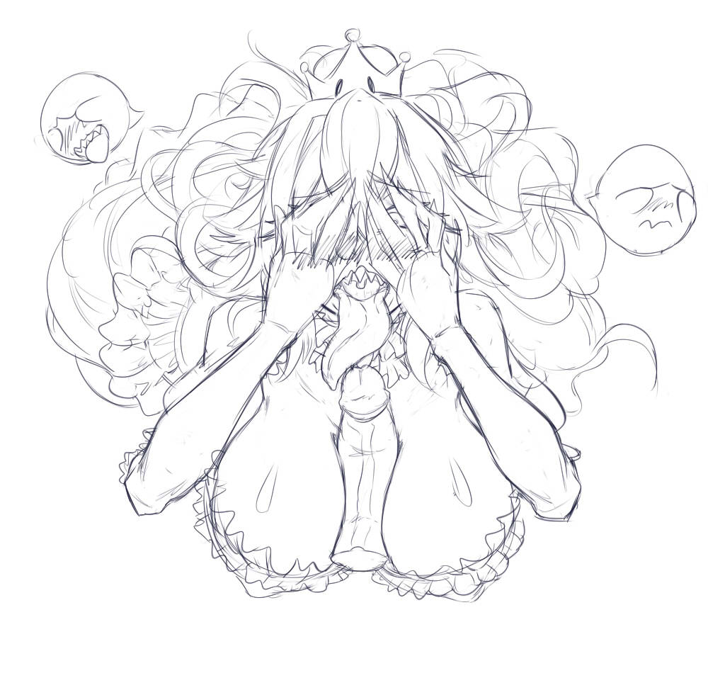 plasmidhentai:  rough sketches for my Halloween fanart!