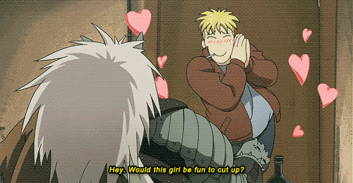 :  “I’ve got good news! I found myself a girlfriend!” 