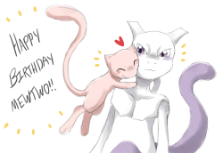snuddi:  happy birthday mewtwo! :D 