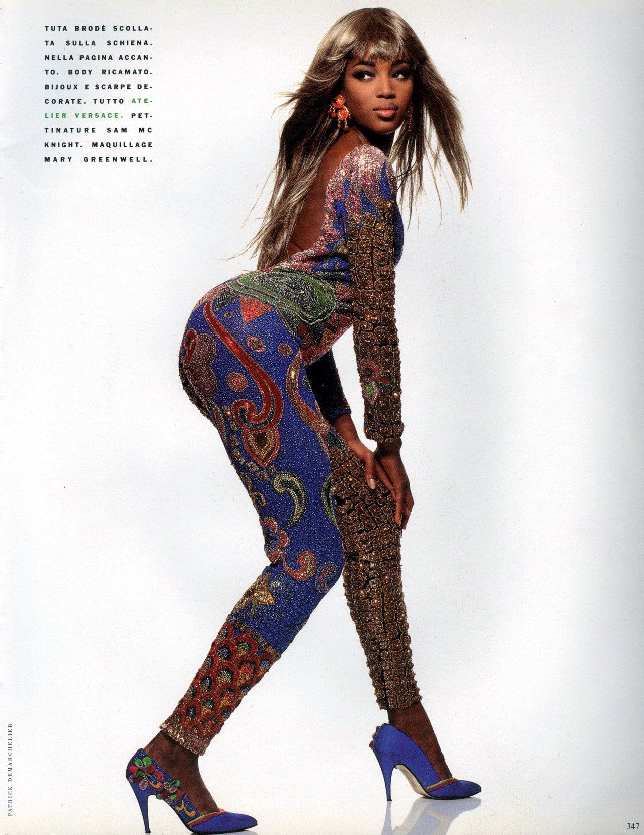 Chic As F**k — Naomi Campbell by Patrick Demarchelier for Vogue...