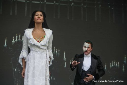 phantoonsoftheopera: marleneoftheopera:Killian Donnelly and Lucy St. Louis at West End Live. So who&