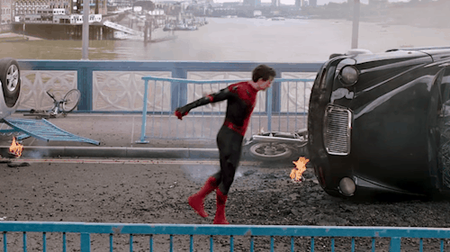 Peter Parker Doing That Thing