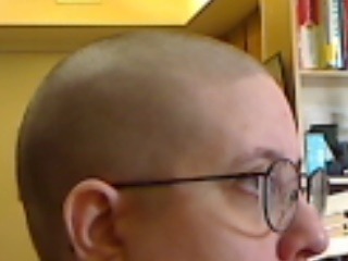 The guard on the clippers slipped. I was supposed to still have hair &hellip;
