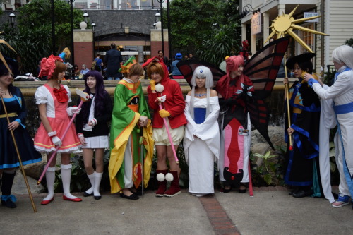 The CLAMP photoshoot at Katsucon 2015!~ we only had characters from MKR, Tsubasa, Tokyo Babylon, and