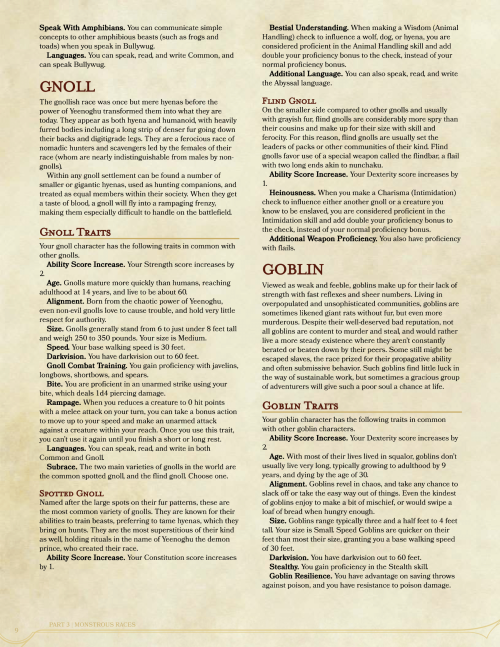 dnd-5e-homebrew:    Racial Handbook Part 2 by Supreme_Slayer  