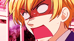 ourandaily:  gifs of Tamaki blushing // requested