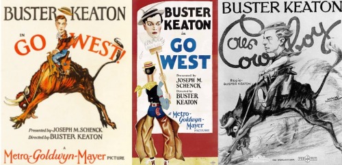 bustermylove:myclassicmovies:Go West (1925) Buster Keaton, Howard Truesdale, Kathleen Myers. Dir: Bu