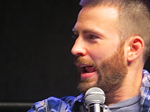 luvinchris:chrisevansscruff:steverogersorbust:chris evans, wwphillycon 2016, captain america panelDU