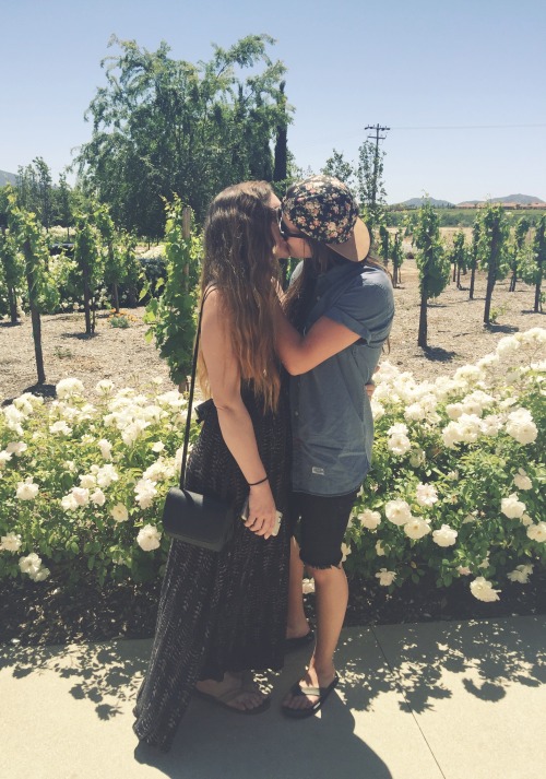 w3as3ly:  Ashley and I went wine tasting together today in Temecula, CA 💕💕💞🍷😍 
