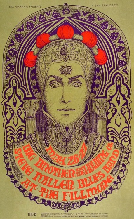 Big Brother and the Holding Company / The Steve Miller Blues Band.Fillmore Auditorium (San Francisco