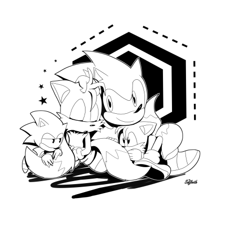 sofibeth-arts:31 Days of Sonic Day 24: Family Unbreakable Bond