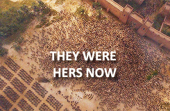 patrickstormborn:  Wordless, the knight fell to his knees. The men of her khas came