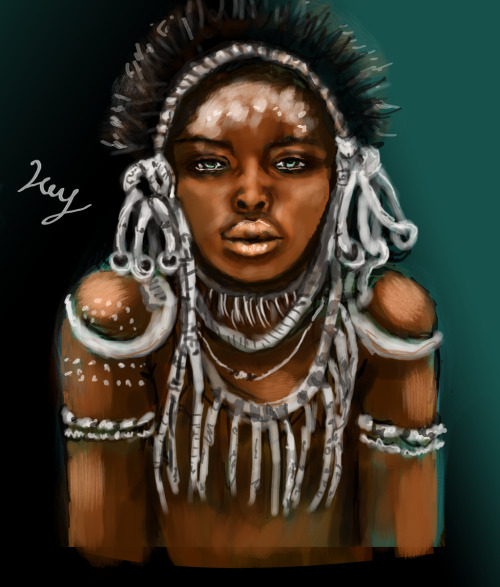 Tribal Woman by IceMaidenDesigns