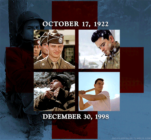jackharkness:BAND OF BROTHERS APPRECIATION WEEK | One character: EUGENE “DOC” ROE