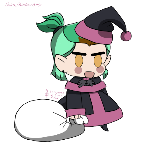 December is upon us so here’s a Padoru of Amity in her original hairstyleDM for your own Padoru comm