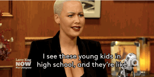 Porn Pics refinery29:  refinery29:  Amber Rose Takes