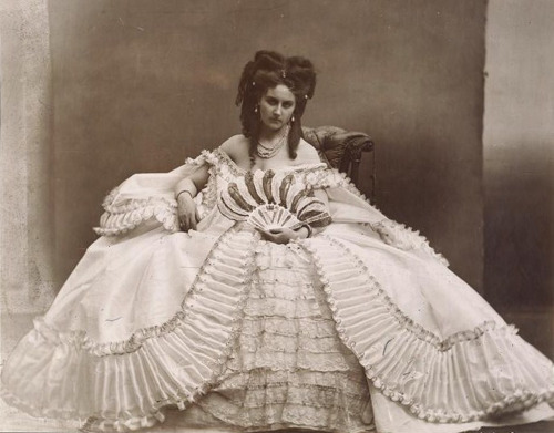 Victoria Oldoini,Countess Castiglione by Pierre-Louis Pierson, 1863